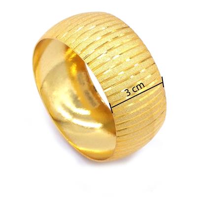 Altın Kaplama Mega Bilezik 30 mm Kalınlık BLZ-1114