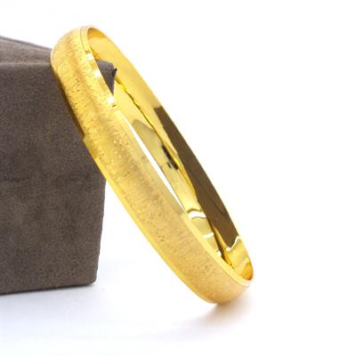 Altın Kaplama Melisa Model Bilezik 1 cm BLZ-3033