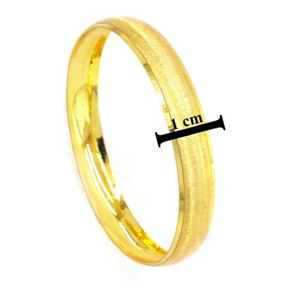 Altın Kaplama Melisa Model Bilezik 1 cm BLZ-3033