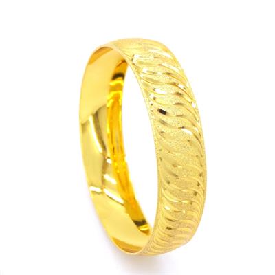 Altın Kaplama Rüzgar Model 1.5 cm Bilezik BLZ-3026