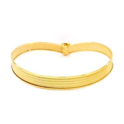 Altın Kaplama Trabzon Hasır Taşlı Set - SET-168