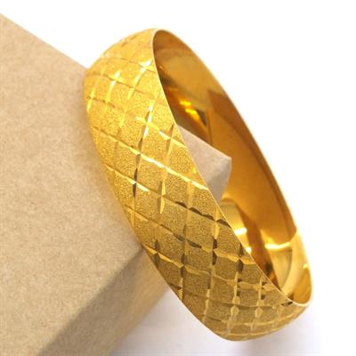 Altın Kaplama Yıldız Baklava 1.5 cm Bilezik BLZ-3055