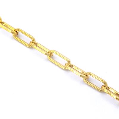 Altın Kaplama Zincir- Hallow Bileklik BLK-984