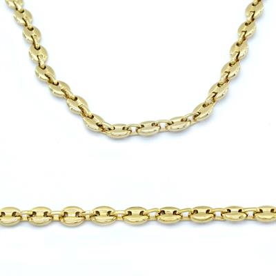 Altın Kaplama Zincir Geçişli Erkek SET- 136