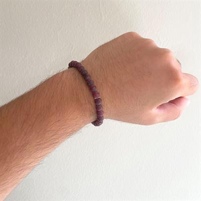 Ametist Doğal Taş Erkek Bileklik EBLK-382