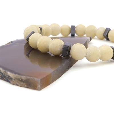 Ay Taşı Doğal Taş Bileklik EBLK-489