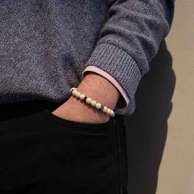 Ay Taşı Doğal Taş Bileklik EBLK-489