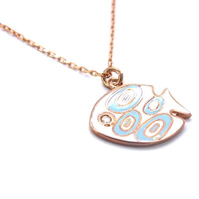 Balık Rose Gümüş Kolye GK-221