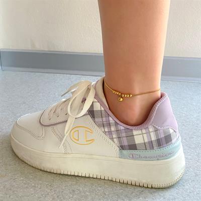 Çelik Halhal Altın Kaplama Toplu Zincir Model HAL-164