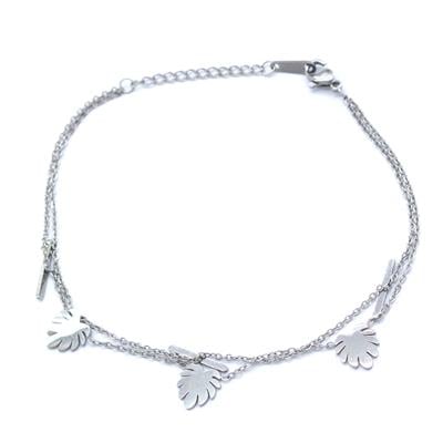 Çelik Halhal Yaprak Desenli HAL-159