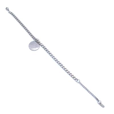 Çelik Halhal Zincir İsim Yazılan Model HAL-161