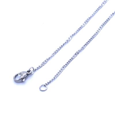 Çelik Zincir 316L İşlemeli İnce Figaro Model - ZN-219