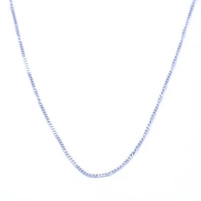 Çelik Zincir 316L İşlemeli İnce Figaro Model - ZN-219