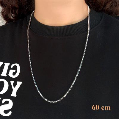 Çelik Zincir Kolye 316L 2.5 MM Model ZN-193