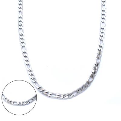 Çelik Zincir Kolye 316L 4.5 MM Figaro Model ZN-153