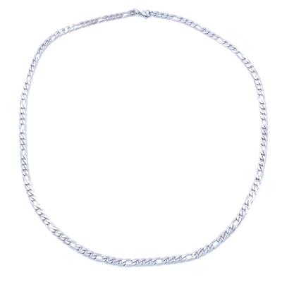 Çelik Zincir Kolye 316L 4.5 MM Figaro Model ZN-153