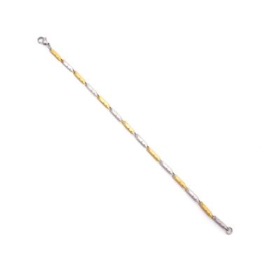 Çift Renkli Lazer Model Erkek Bileklik EBLK-513