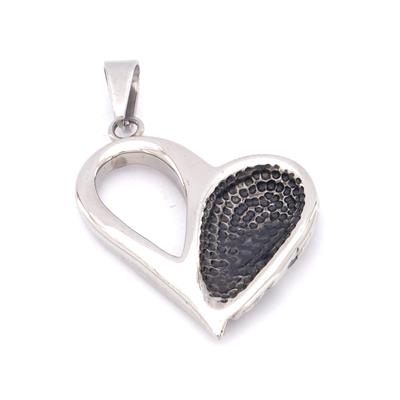 FerizZ 316L Çelik Kalp Şeklinde Kolye Ucu TGR-568