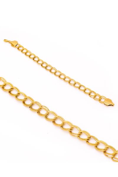 FerizZ Altın Kaplama Lazerli İnce Samanyolu Kadın Bileklik