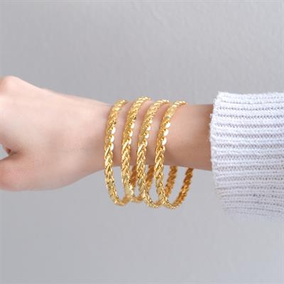 İmitasyon Adana Burması 3lü Model (İçi Düz) 5 mm - 4 Adet BSET-109