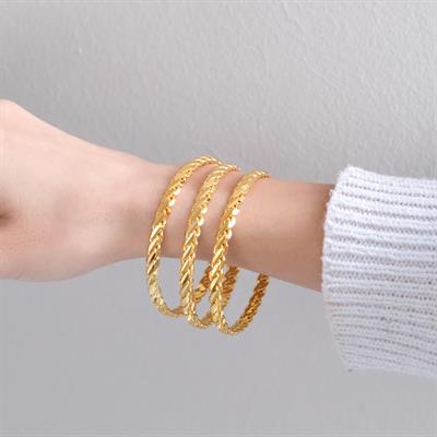 İmitasyon Adana Burması 3lü Model (İçi Düz) 5 mm - 3 Adet BSET-108