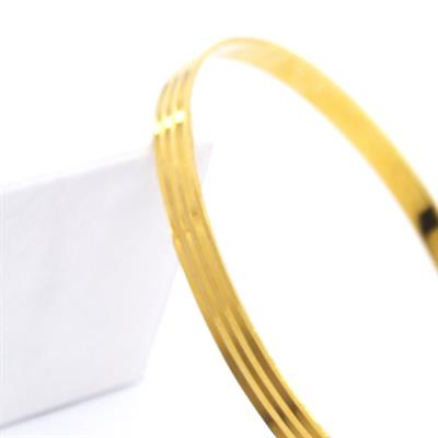 İmitasyon Altın Kaplama Bilezik 5mm Kalınlıkta BLZ-3023