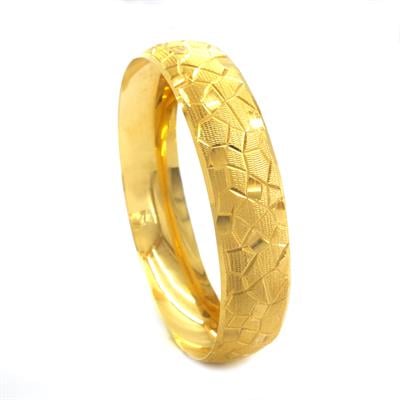 İmitasyon Bilezik Altın Kaplama 15mm Cam Kırığı Model BLZ-3062