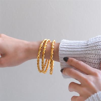 İmitasyon Burma Bilezik 2li Model 6.5 mm - 3 Adet BSET-104