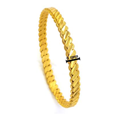 İmitasyon Burma Bilezik 3lü Model 6 mm BLZ-1222