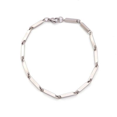 Küp Model Çelik Erkek Bilekliği EBLK-506