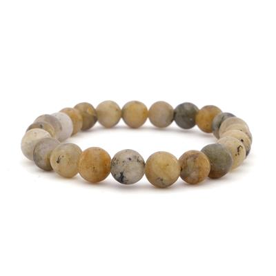 Labradorit Doğal Taş Erkek Bileklik EBLK-491