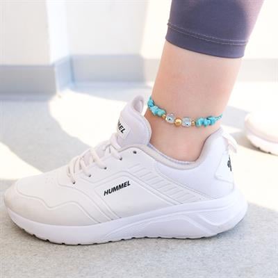 Mavi Doğal Taşlı Göz Model Halhal HAL-188