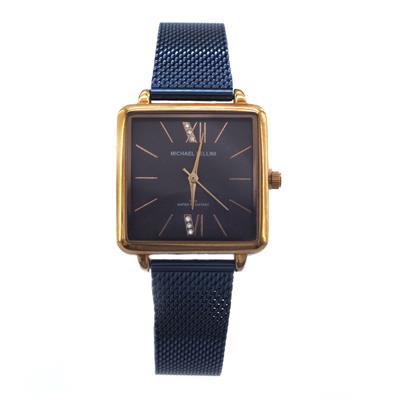 Michael Fellini Kare Hasır Kordonlu Kadın Kol Saati ST-111