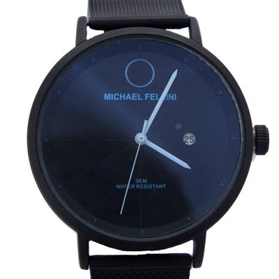 Michael Fellini Lacivert Detaylı Erkek Kol Saati ST-107