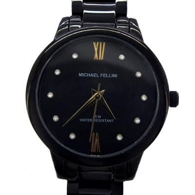 Michael Fellini Siyah Analog Kadın Kol Saati ST-102