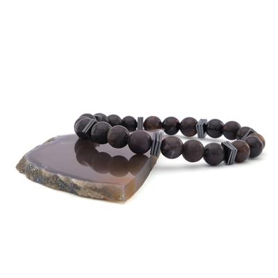 Oniks Doğal Taş Erkek Bileklik EBLK-500