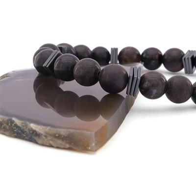 Oniks Doğal Taş Erkek Bileklik EBLK-500