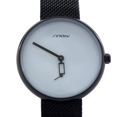 Sınobi Sade Çelik Kordonlu Analog Kadın Saat ST-106