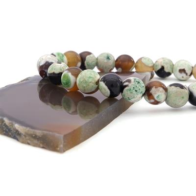 Yeşil Akik Doğal Taş Erkek Bileklik EBLK-503