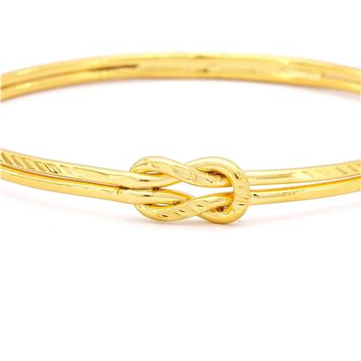 Altın Kaplama Aşk Düğüm Ajda İmitasyon Bilezik