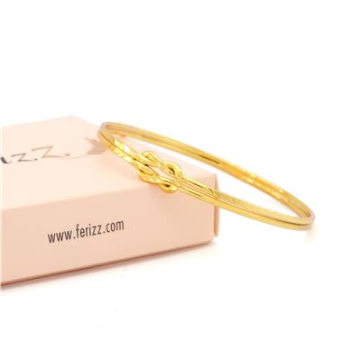 Altın Kaplama Aşk Düğüm Ajda İmitasyon Bilezik