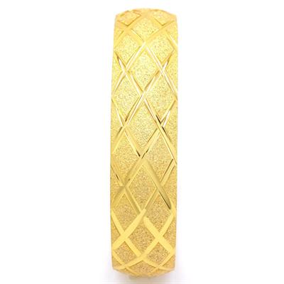 Altın Kaplama Baklava Model Bilezik 1.5 cm BLZ-3038