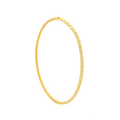 Altın Kaplama Başak Model  İmitasyon Ajda Bilezik 