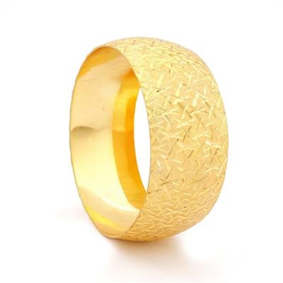 Altın Kaplama Cam Kırığı Model Bilezik 3 cm BLZ-3079