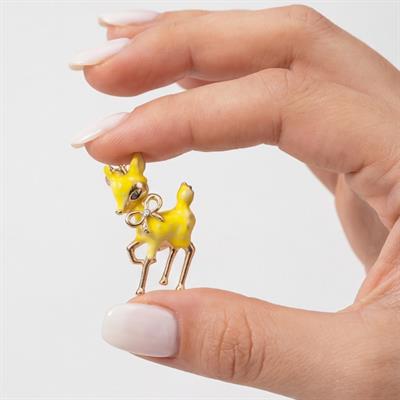 Altın Kaplama Ceylan Model Broş BR-102