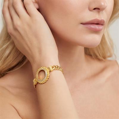 Altın Kaplama Çeyrek Çerçeve Bileklik BLK-1135