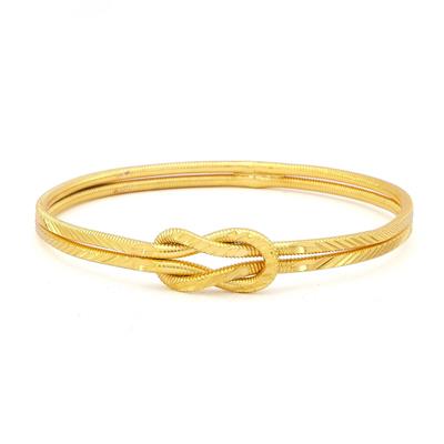 Altın Kaplama İmitasyon Başak Ajda Aşk Düğümü Bilezik BLZ-3113