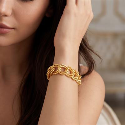 Altın Kaplama Kadın Bileklik Samanyolu Model-BLK-1121