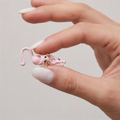 Altın Kaplama Kedi Model Broş BR-100