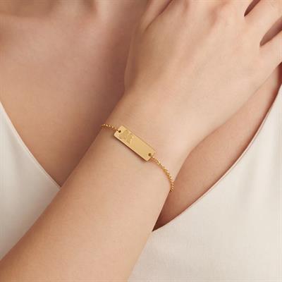 Altın Kaplama Kelebek Model Unisex Bileklik BLK-1016
